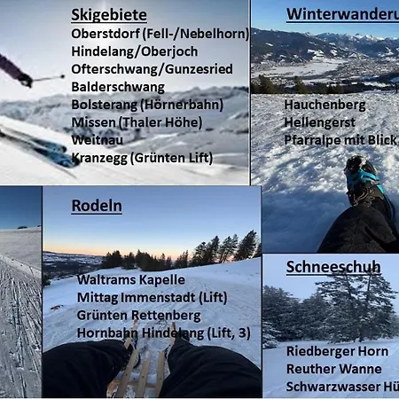 Allgaeu Bergluft 아파트 *